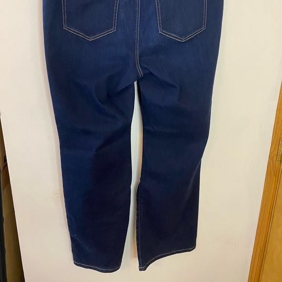 Lane Bryant Curvy Fit High Rise Boot Cut Jeans Dark Wash - Picture 4 of 7